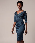 Kleid Ladylike Petrol von Sonja Kiefer