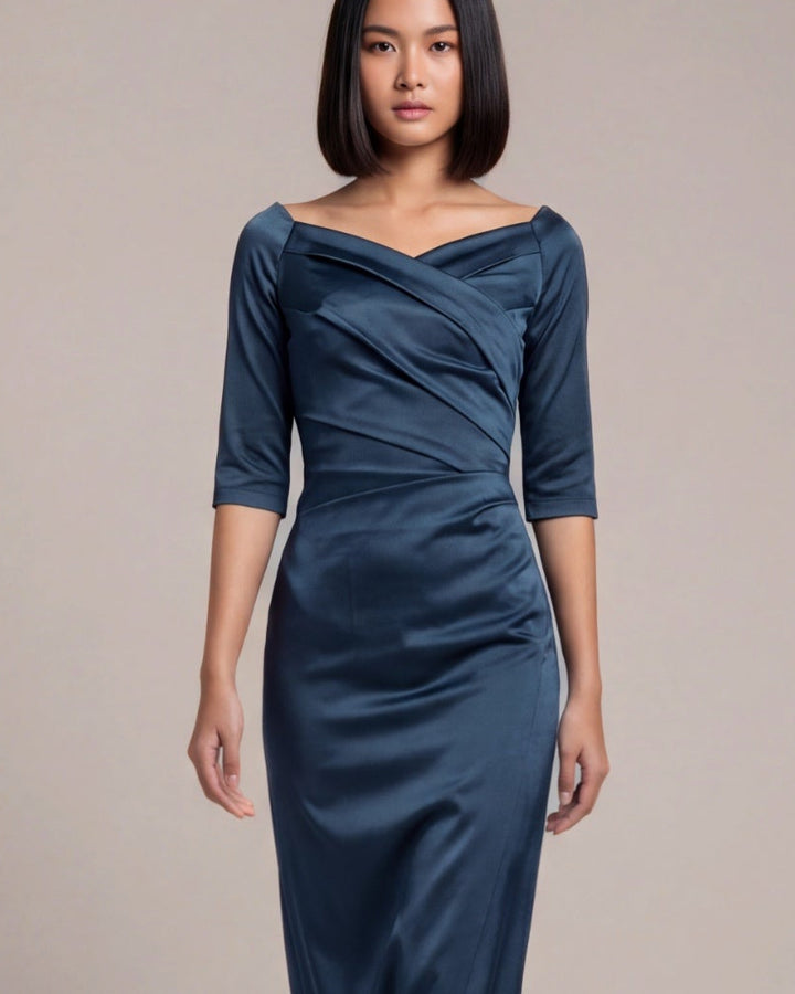 Dress Audrey petrol