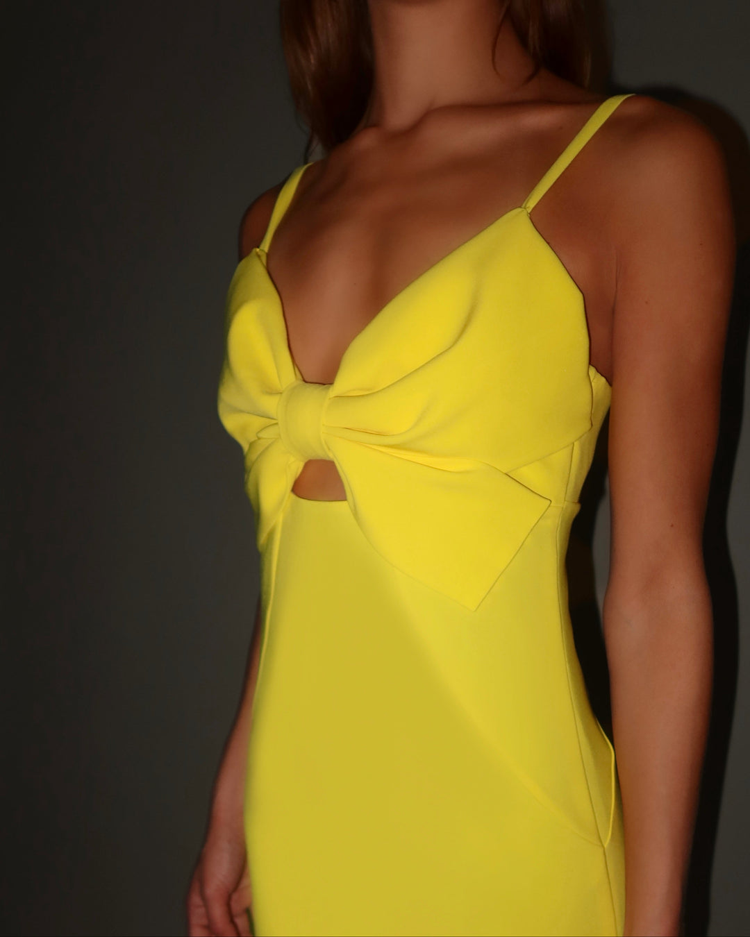 Dress Papillon canary