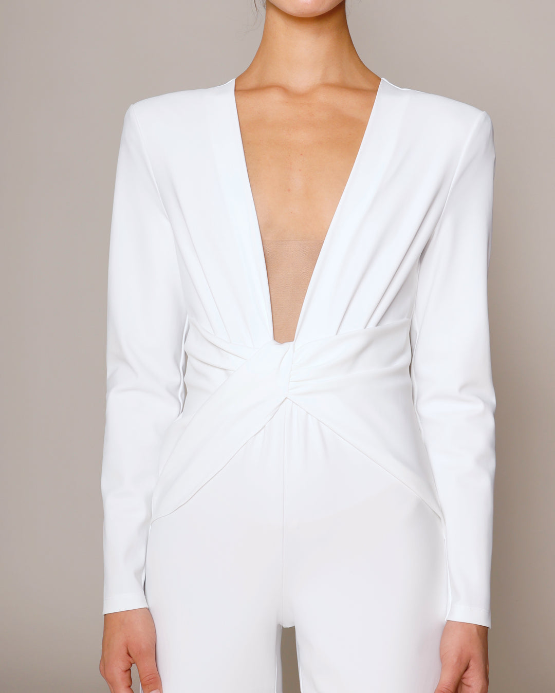 Seventies Catsuit white