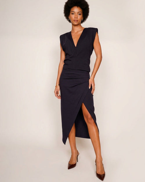 3/4 Jersey Skirt navy