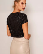 Sparkling Top black