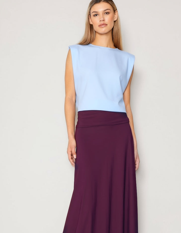 Maxi Skirt Jersey merlot