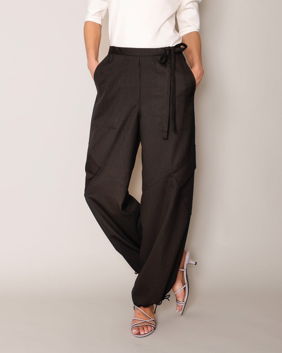 Cargo Suit Pants black