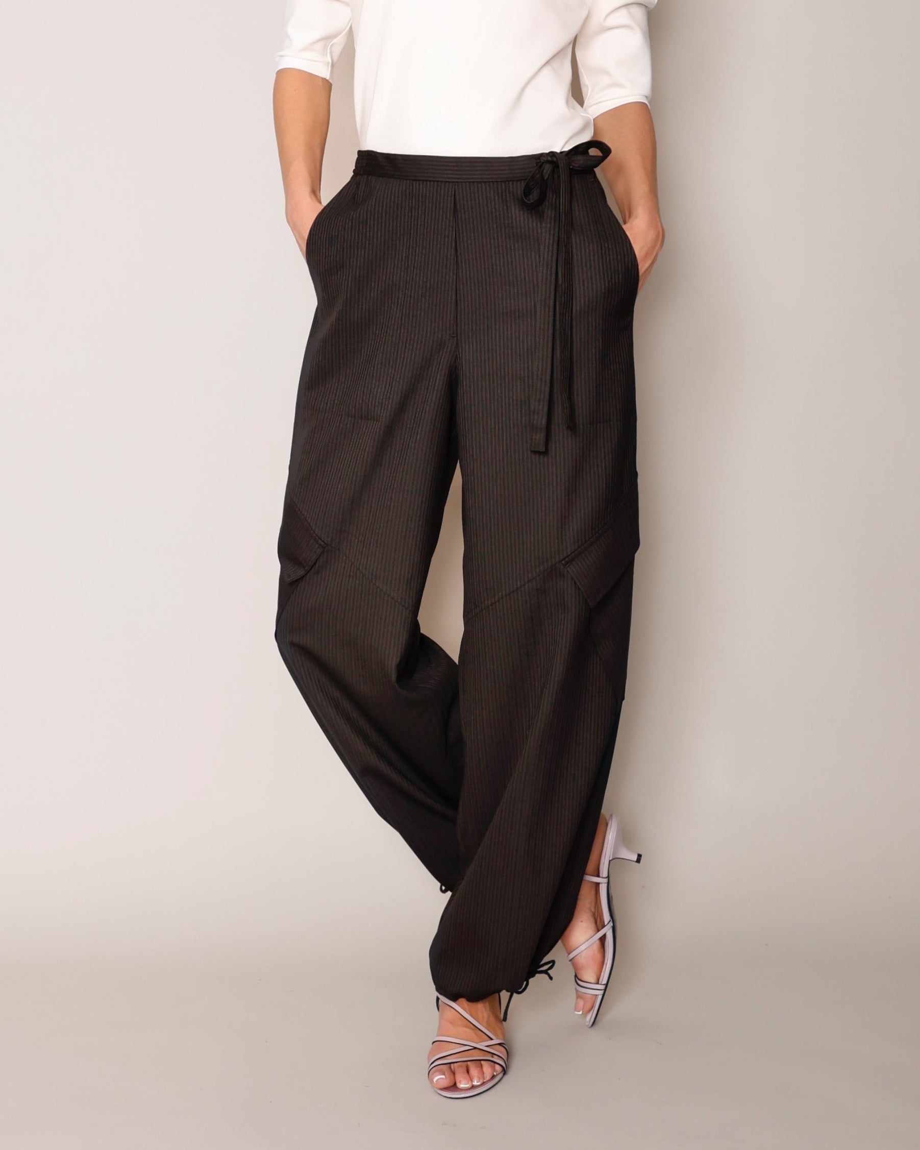 Cargo Suit Pants black