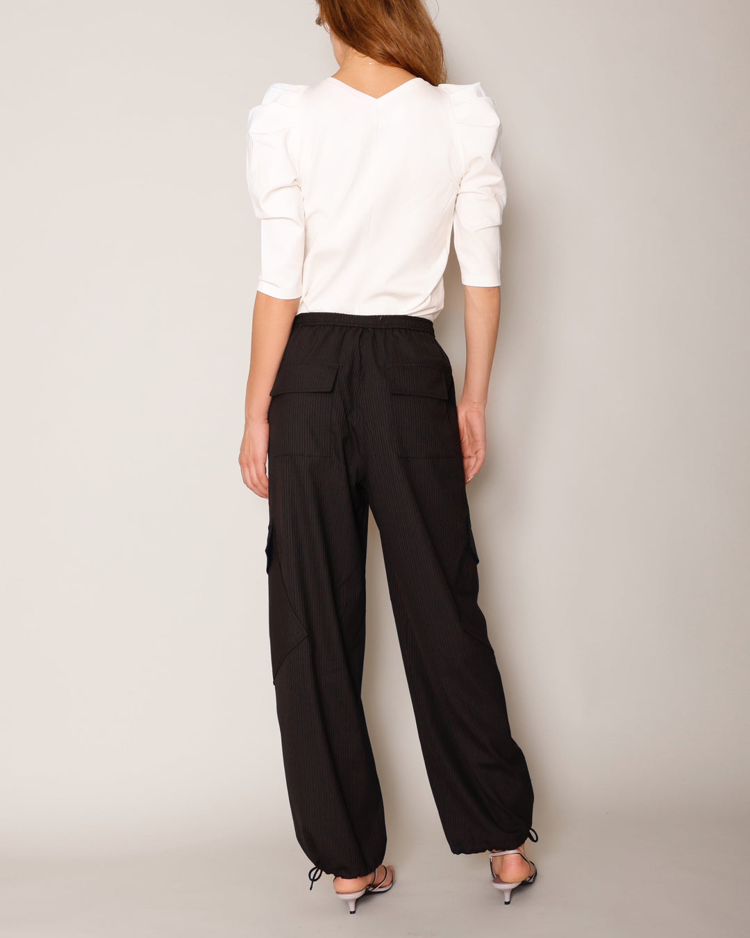 Cargo Suit Pants black