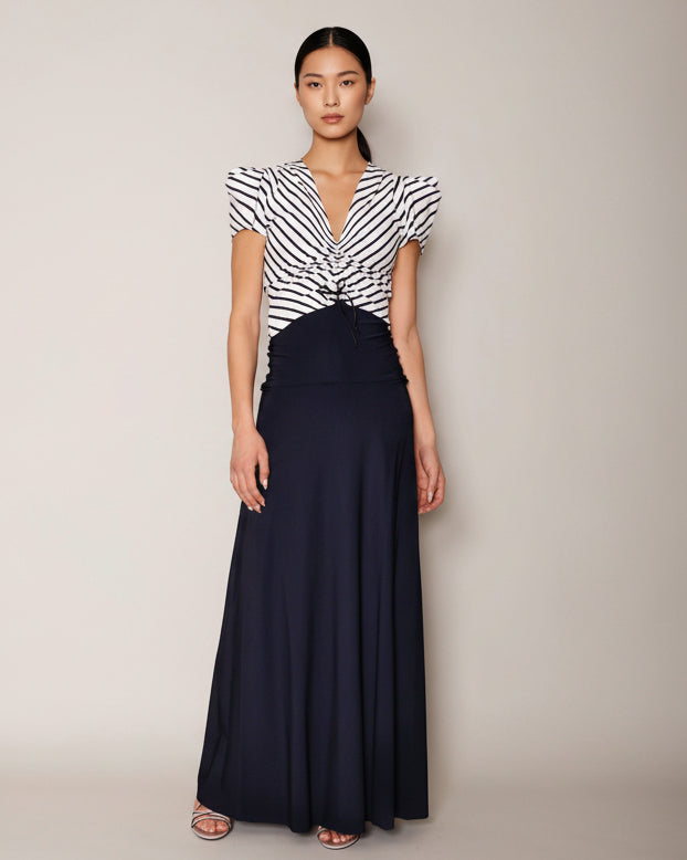 Maxi Skirt Jersey Midnight blue
