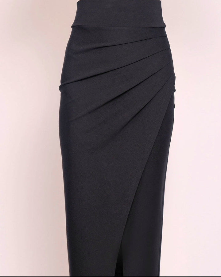 3/4 Jersey Skirt black