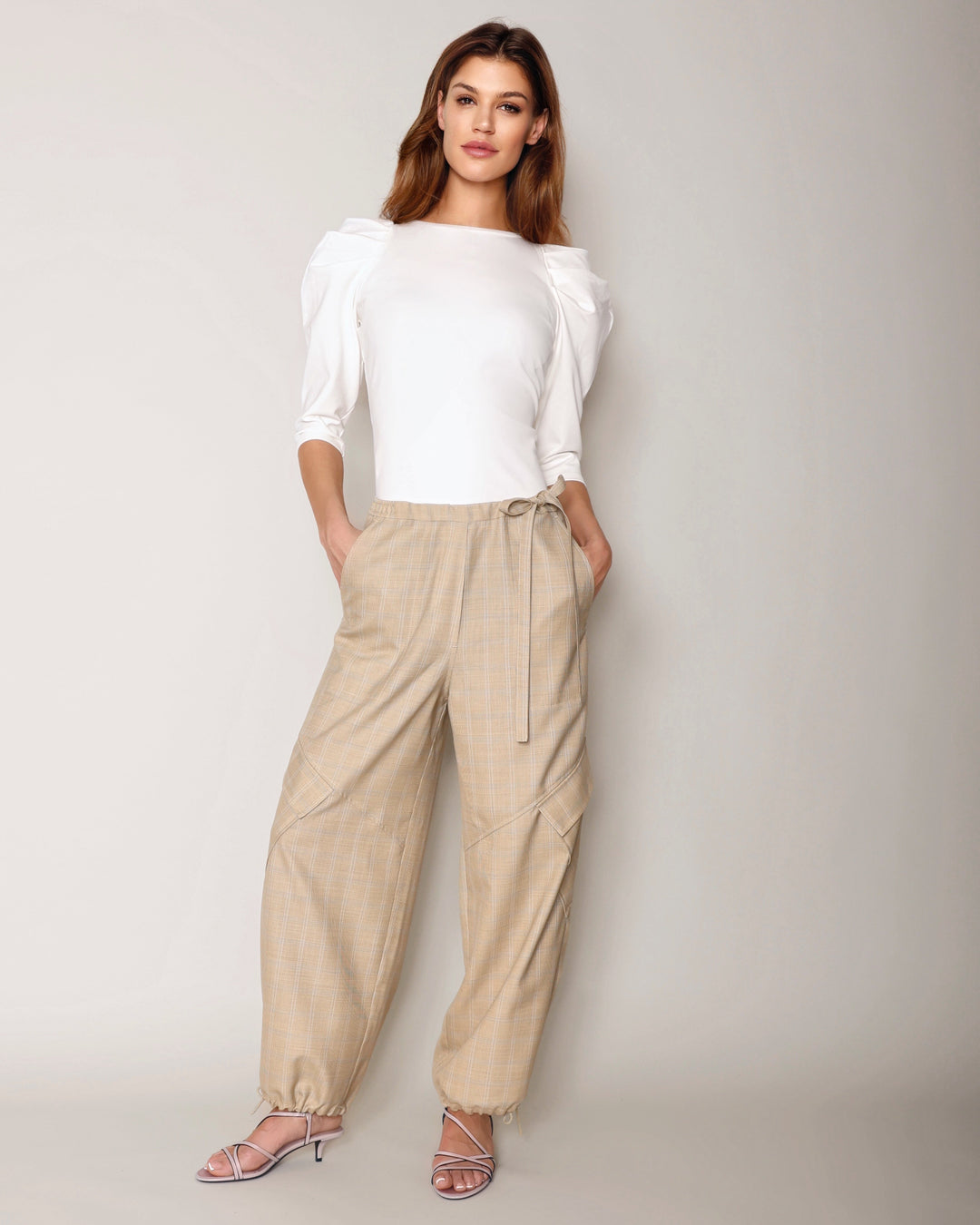 Cargo Suit Pants sand