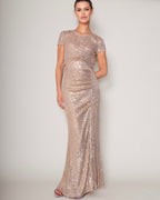 High Waisted Glow skirt gold
