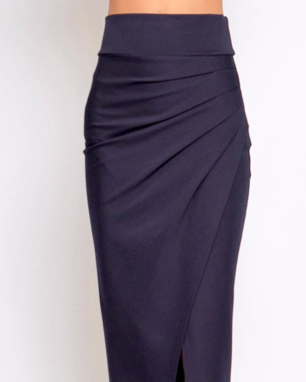 3/4 Jersey Skirt navy