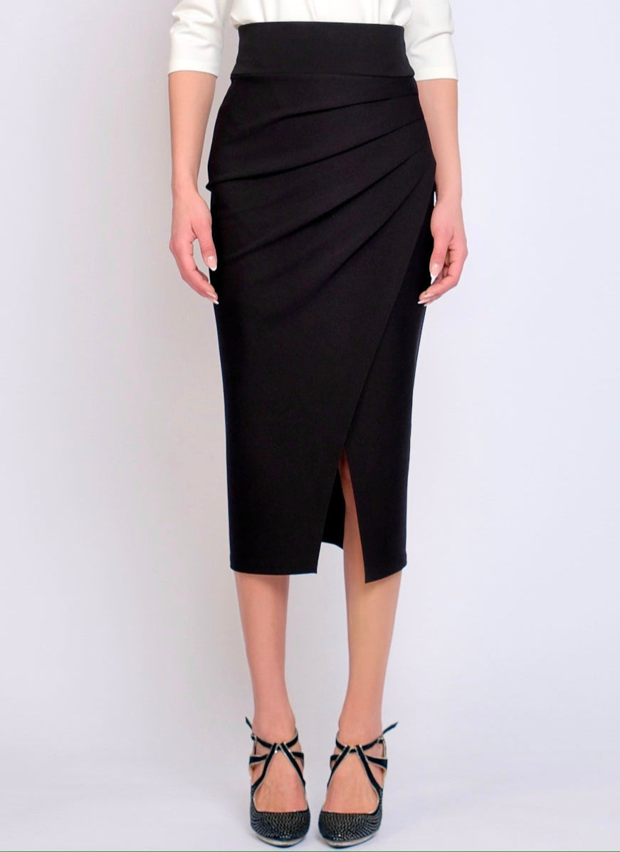 3/4 Jersey Skirt black