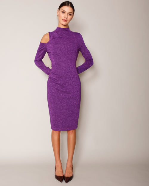 Cut-out-Kleid Ultraviolett von Sonja Kiefer