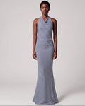 Gestreiftes Neckholder-Kleid Breton von Sonja Kiefer