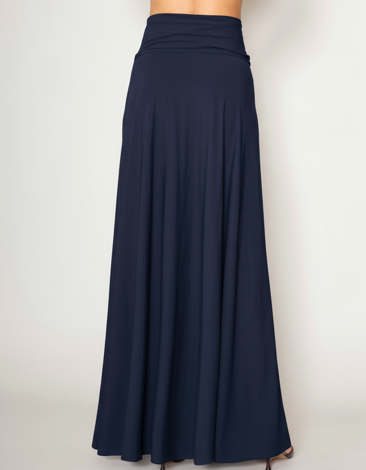 Maxi Skirt Jersey Midnight blue