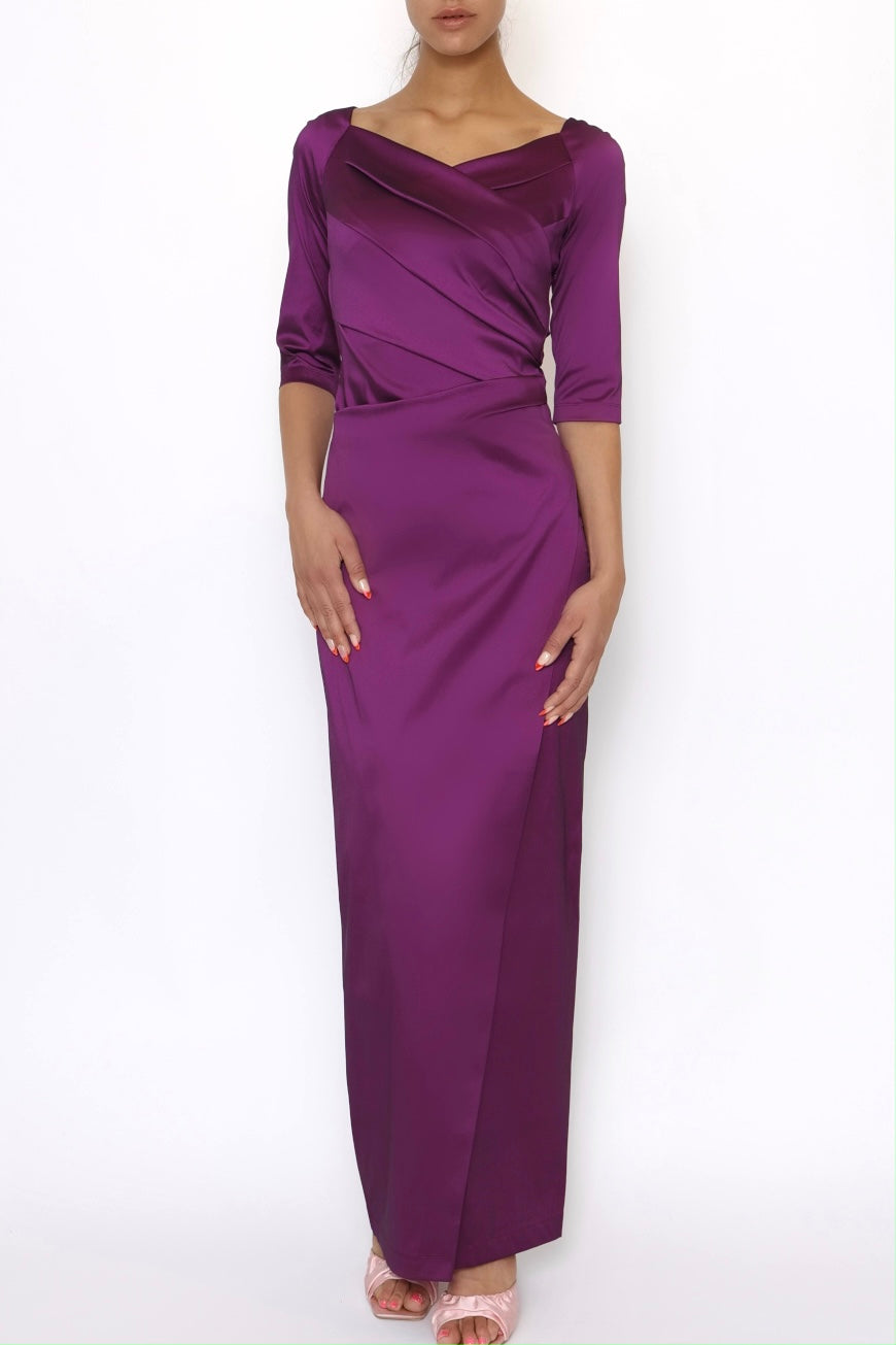 Kleid Audrey Beerenrot von Sonja Kiefer