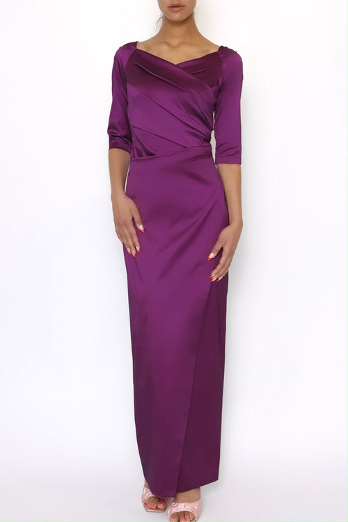 Kleid Audrey Beerenrot von Sonja Kiefer