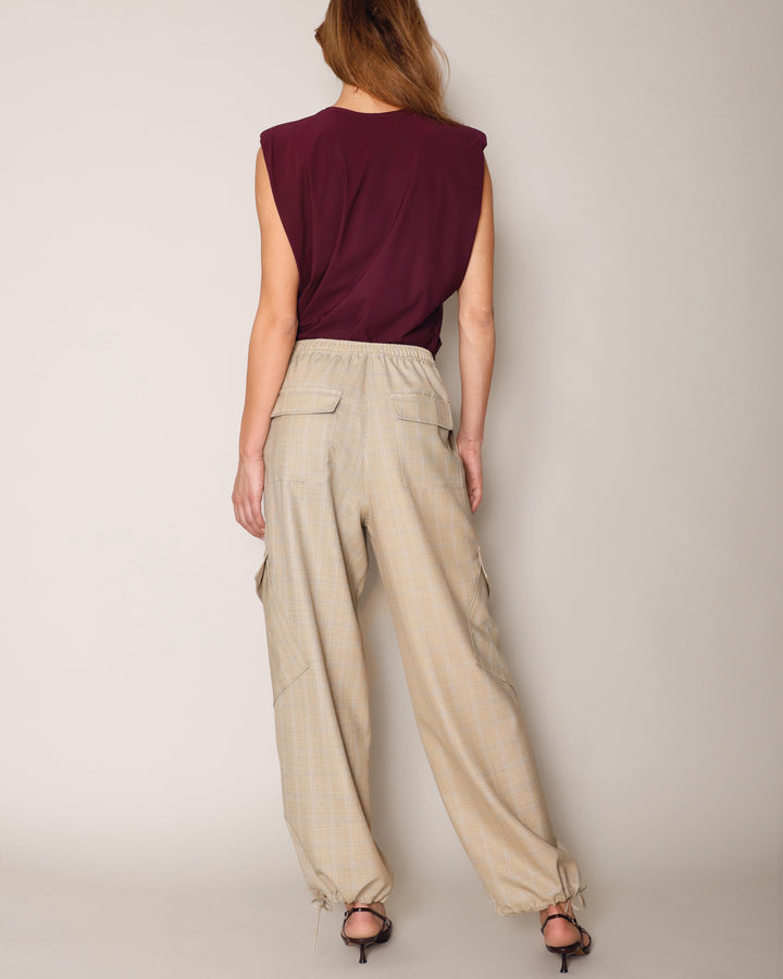 Cargo Suit Pants sand