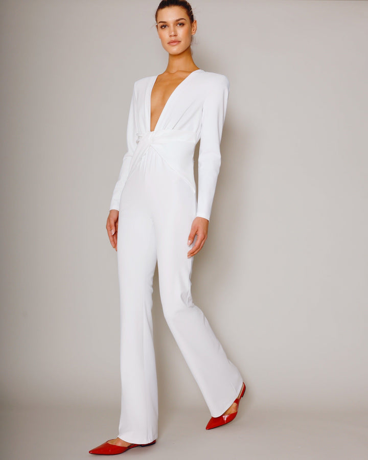 Seventies Catsuit white