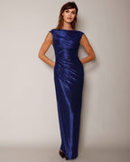 Langes Pailletten-Kleid Invitation Royalblau von Sonja Kiefer
