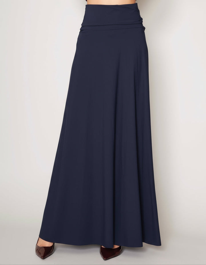 Maxi Skirt Jersey Midnight blue