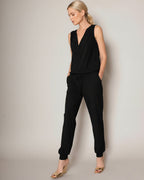 Jumpsuit Jersey black