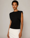 Padded Top black