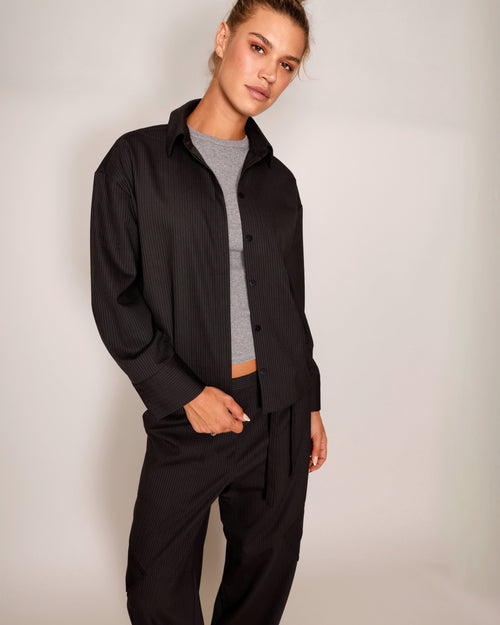 Cargo Suit Pants black