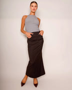 Tailored Skirt Choccolate