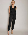 Jersey-Jumpsuit Schwarz von Sonja Kiefer