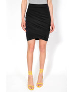 Wrap Mini Jersey schwarz