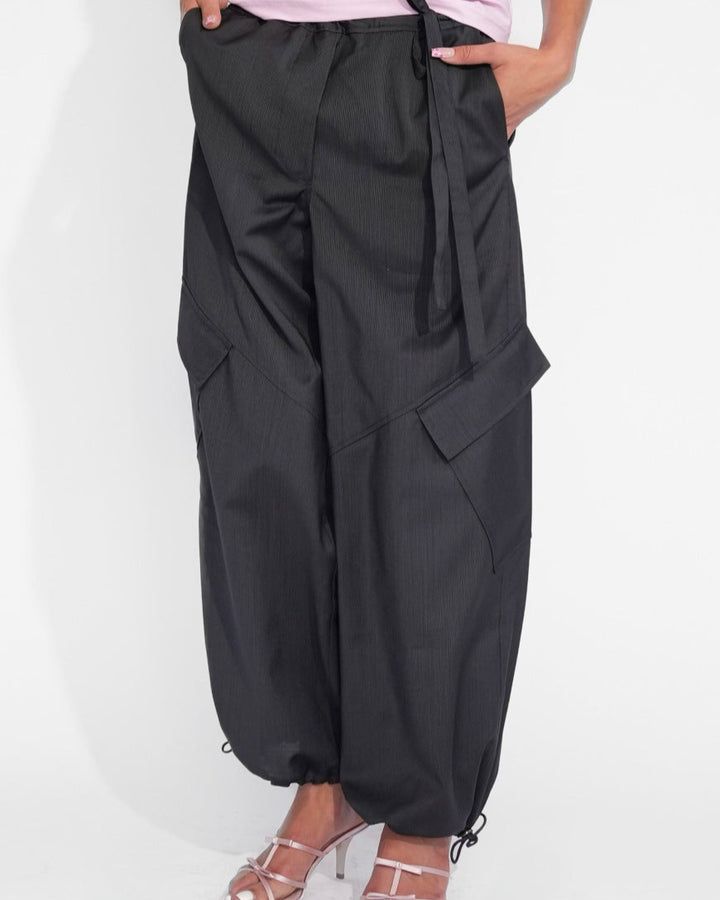 Cargo Suit Pants black