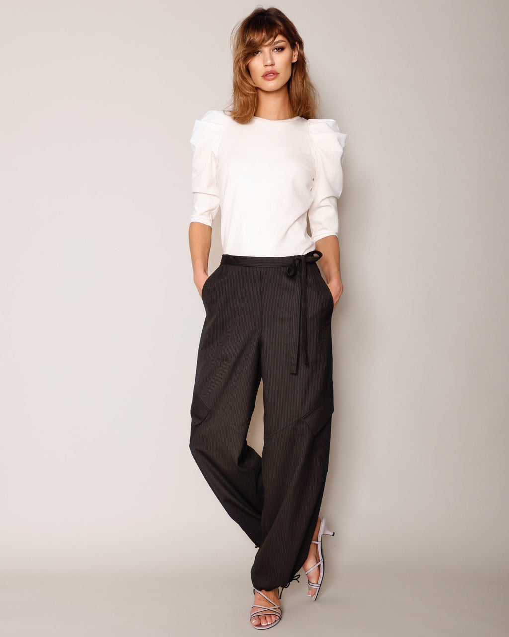 Cargo Suit Pants black
