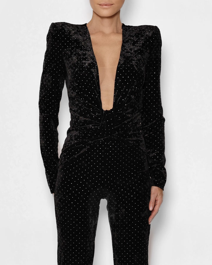 Velvet Glam Catsuit