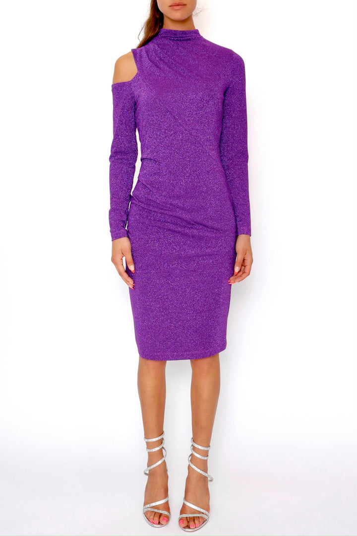 Cut-out Dress ultraviolet