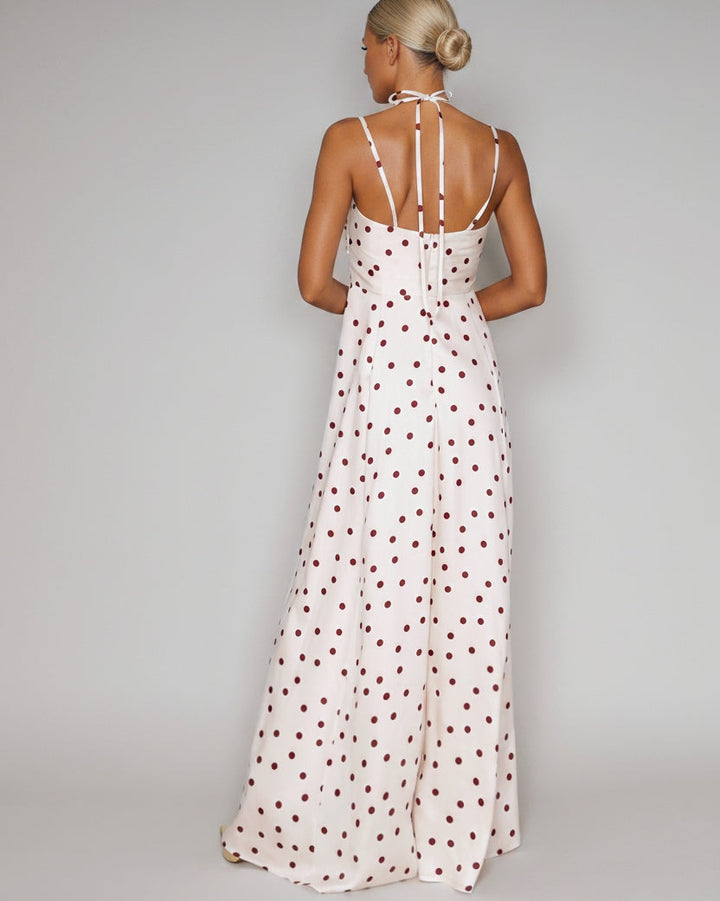 Polka Dot Dress creme