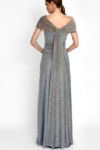 Glamour Dress silver grey