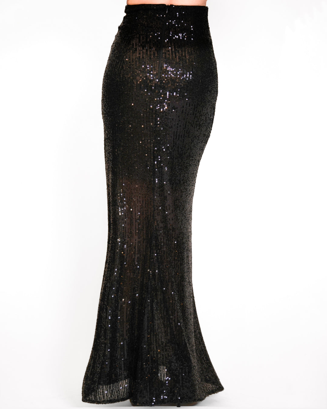 High Waisted Glow skirt black