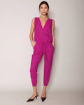 Jersey-Jumpsuit Fuchsia von Sonja Kiefer