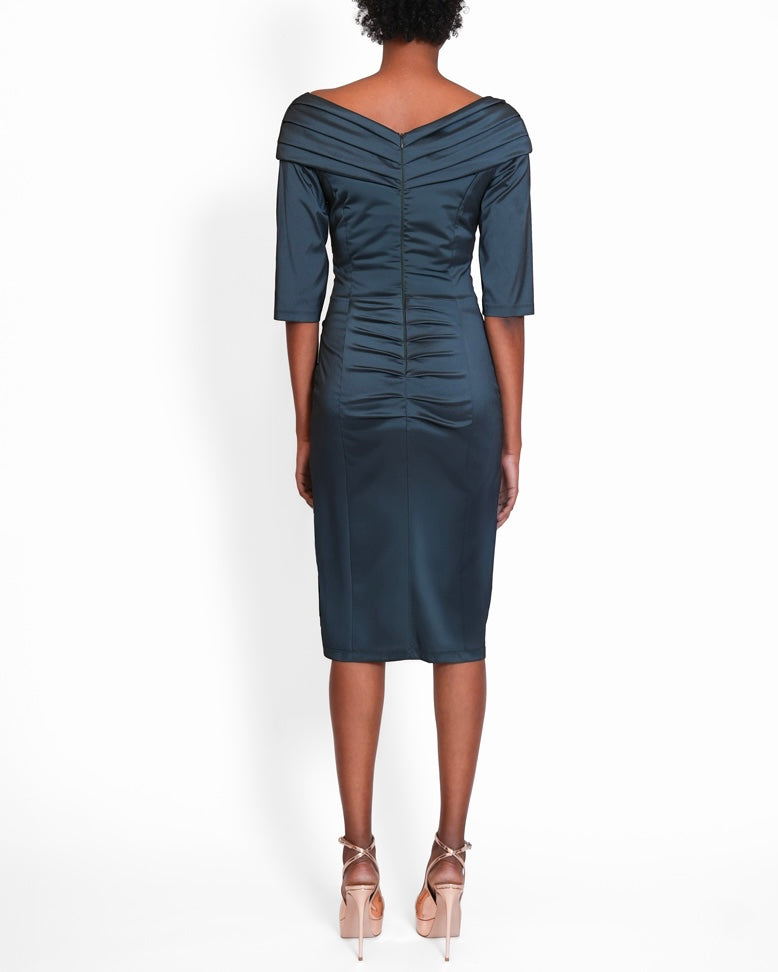 Ladylike Dress petrol