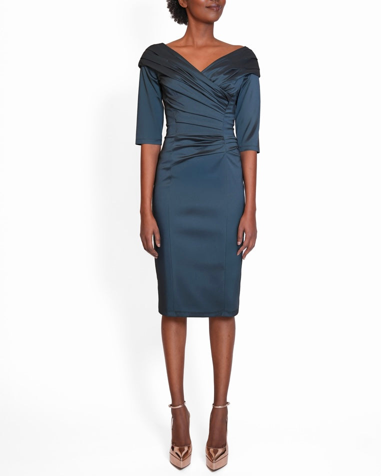 Ladylike Dress petrol