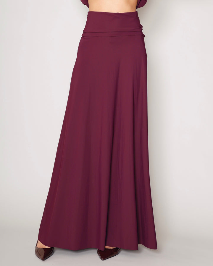 Maxi Skirt Jersey merlot