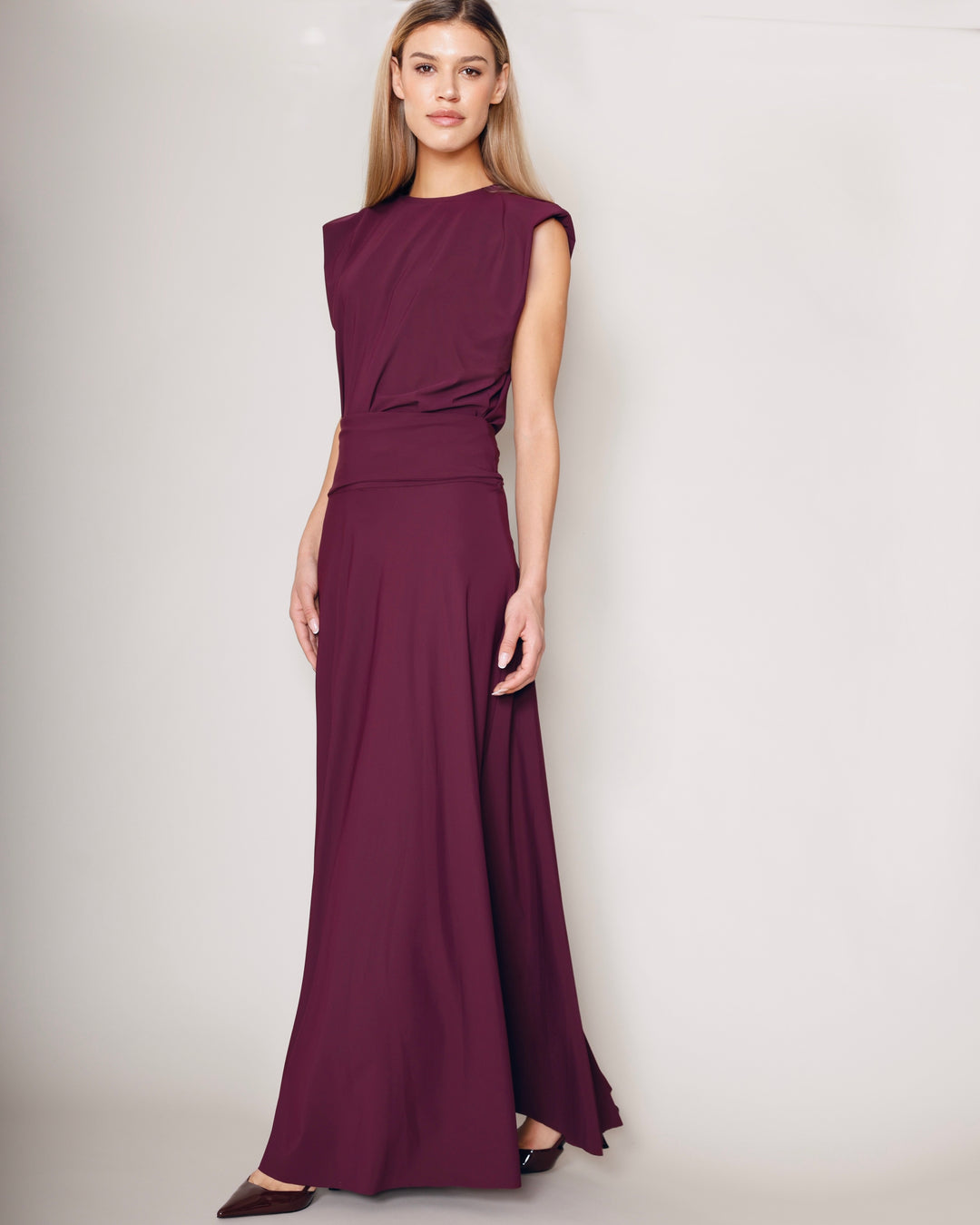 Maxi Skirt Jersey merlot