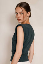 Padded Top bottle green