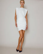 Padded Top off white