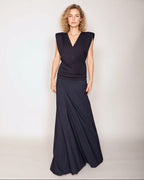 Maxi Skirt Jersey Midnight blue