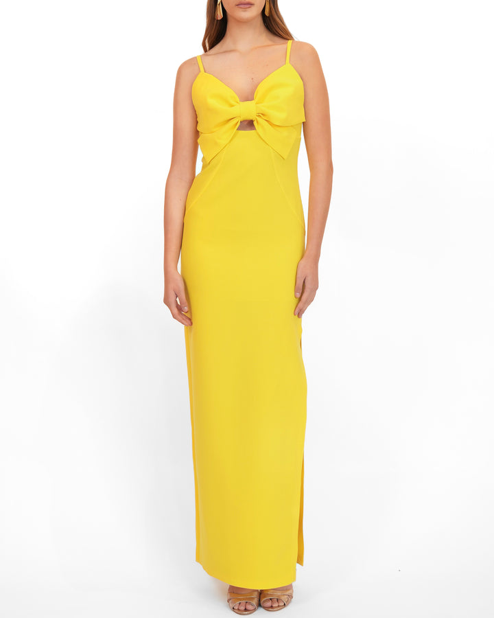 Dress Papillon canary