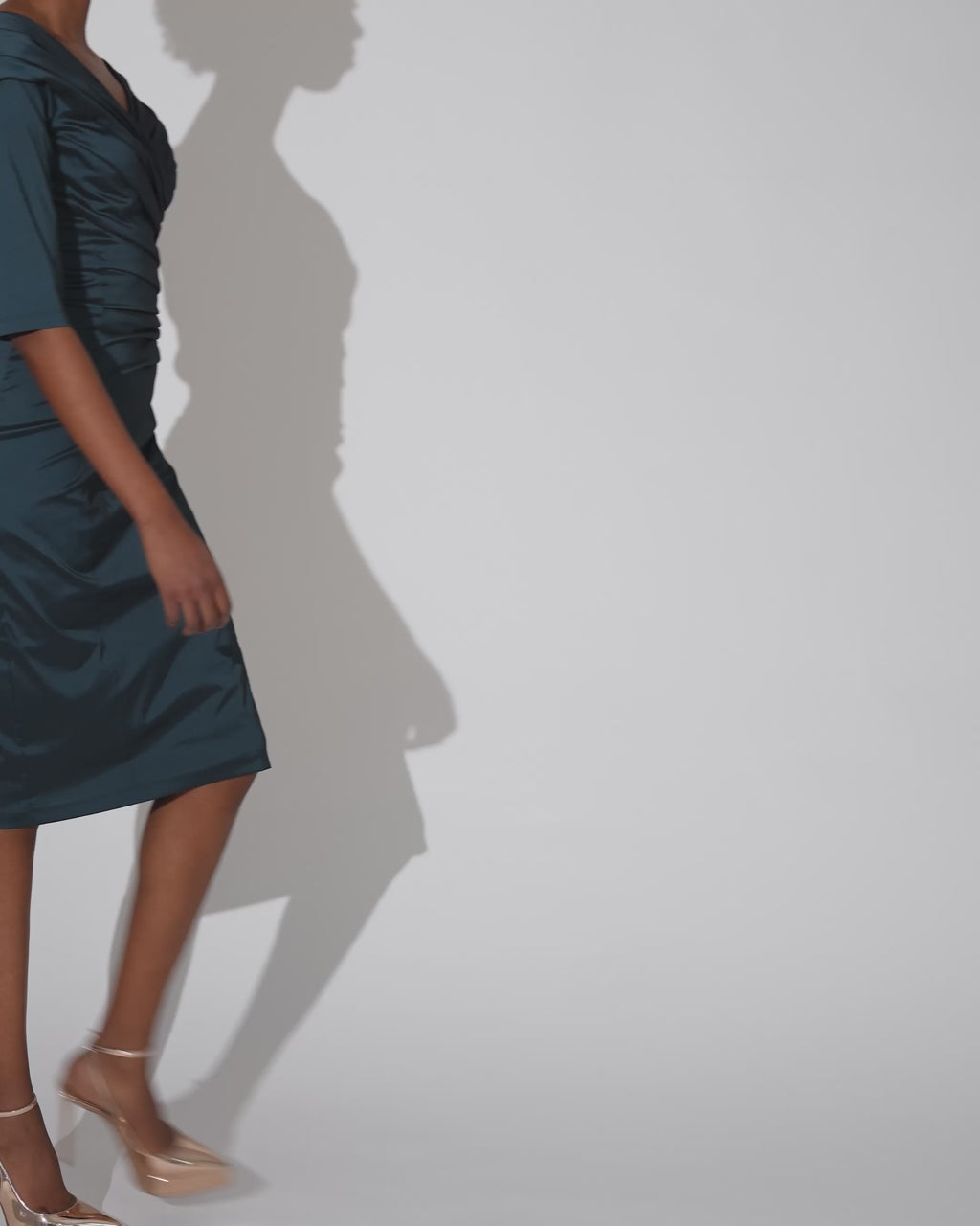 Ladylike Dress petrol