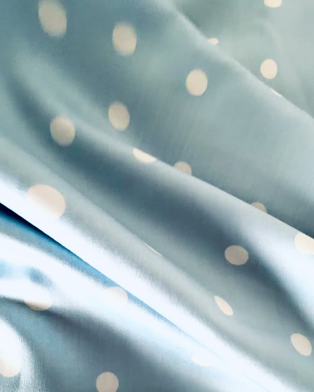Polka Dot Dress light blue