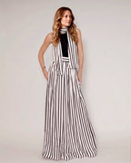 Maxi Satin Skirt & Scarf